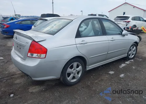 2009 Kia Spectra Sx z USA, uszkodzony, nr VIN KNAFE222595027178